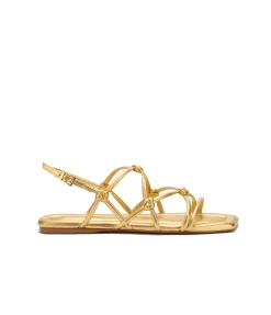 Camille Flat in Gold