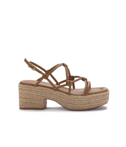Camille Platform in Walnut