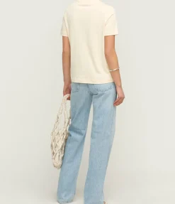 Camino T-shirt in Clear Cream