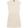 Cap Sleeve Mini Dress in Ivory