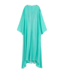 Capri Gown and Slip in Aqua