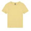 Car Fitted Crew Tee in Straw