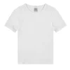 Car Fitted Crew Tee in White