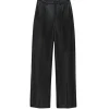 Carmen Recycled Leather Pant in Black