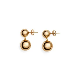 Caroline Droplet Earring in Gold