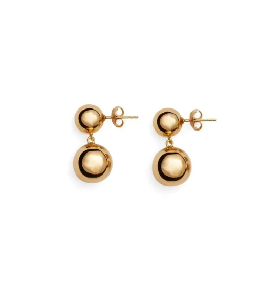 Caroline Droplet Earring in Gold