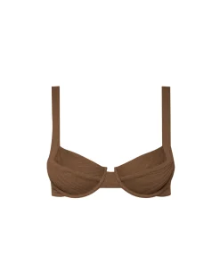 Casanova Bikini Top in Cocoa