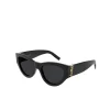 Cat-eye Monogram Sunglasses in Black