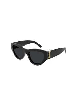 Cat-eye Monogram Sunglasses in Black