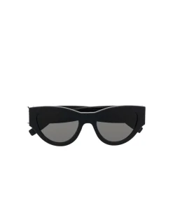 Cat-eye Monogram Sunglasses in Black