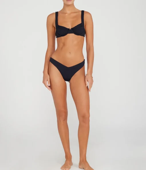 Chad Bikini Bottom in Black