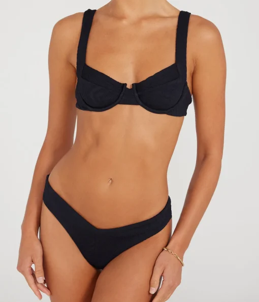 Chad Bikini Bottom in Black