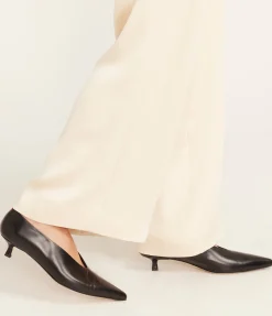 Clara Nappa Leather in Black