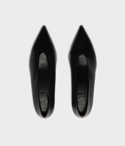 Clara Nappa Leather in Black