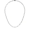 Classic Mini Short Paperclip Chain Necklace