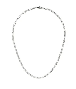 Classic Mini Short Paperclip Chain Necklace