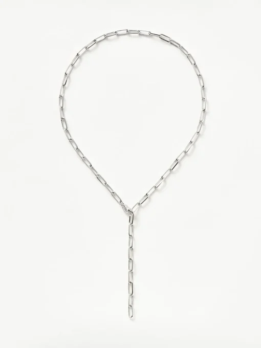 Classic Mini Short Paperclip Chain Necklace