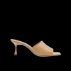 Classic Mule Heel in Beige