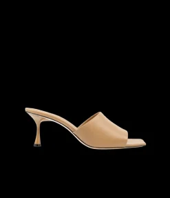 Classic Mule Heel in Beige