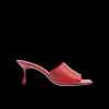 Classic Mule Heel in Red