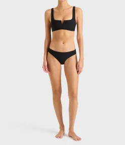 Clio Bikini Top in Black