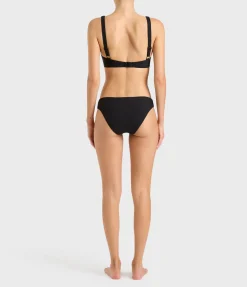Clio Bikini Top in Black