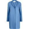 Cocoon Coat in Denim Blue