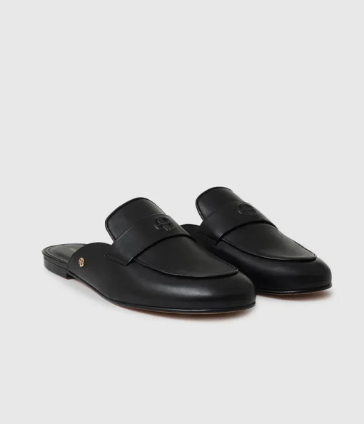 Corrine Mules in Black