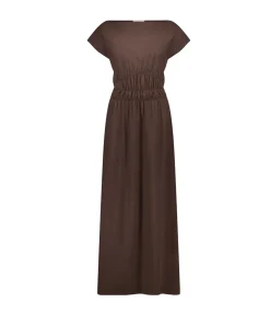 Costa Dress in Chocolate
