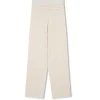 Cotton Crochet Pant in Milk