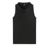 Cowl Neck Bias Satin Top in Black