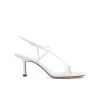 Cross Front Heel in White