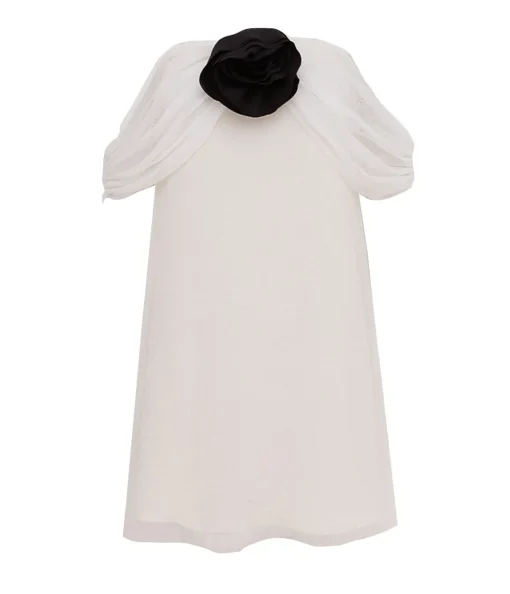 Daffodil Mini Dress in Ivory