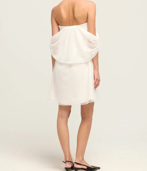 Daffodil Mini Dress in Ivory