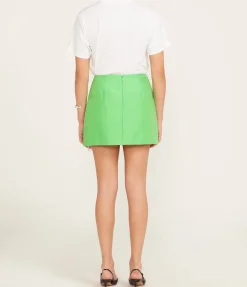 Dazzle Mini Skirt in Green