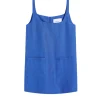 Delphi A-line Mini Dress in Sapphire Blue