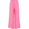 Delphi Organic Linen Drawstring Pant in Rose