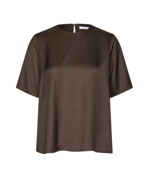Denise Short Sleeve Top in Delicioso