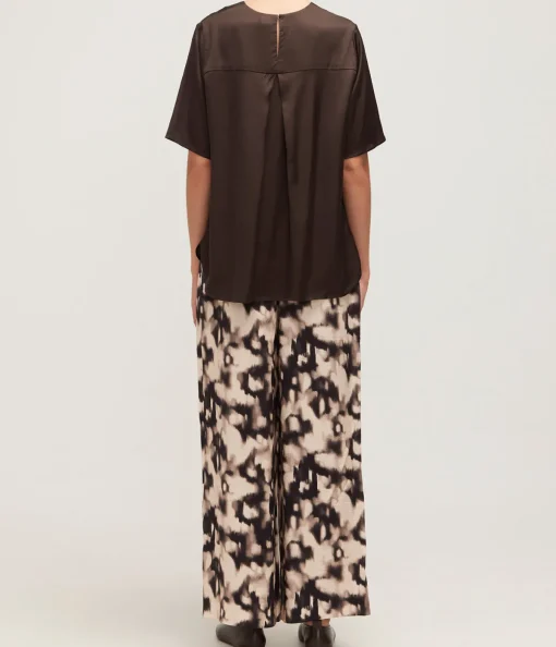 Denise Short Sleeve Top in Delicioso