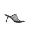 Dolly Mesh Mule in Black
