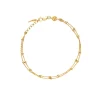 Double Chain Bracelet in Gold