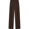 Draper Tailored Pant in Chocolate