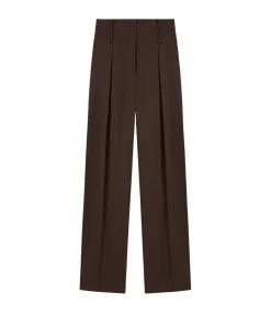 Draper Tailored Pant in Chocolate