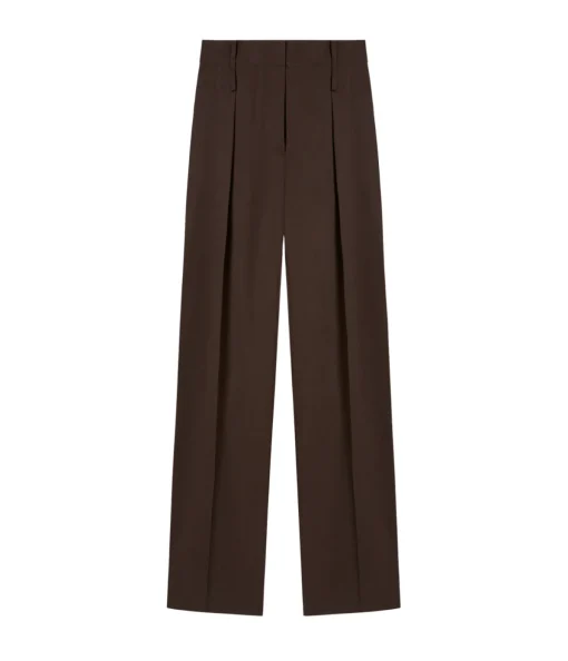 Draper Tailored Pant in Chocolate