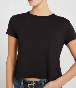 Drew Jersey Tee in Black