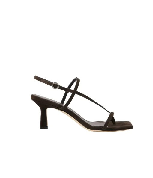 Elise Suede Heel in Moka
