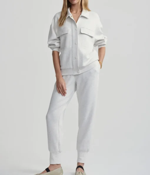 Elizabeth Jacket in Ivory Marl