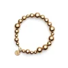 Elly Beaded Bracelet in Gold