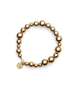 Elly Beaded Bracelet in Gold
