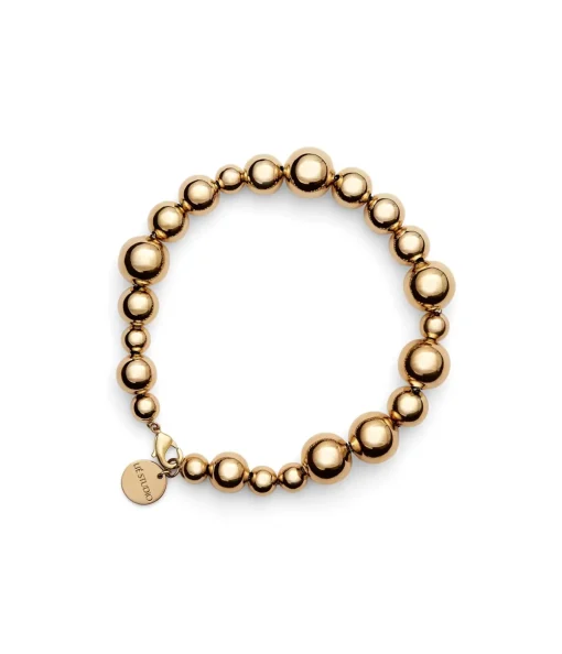 Elly Beaded Bracelet in Gold
